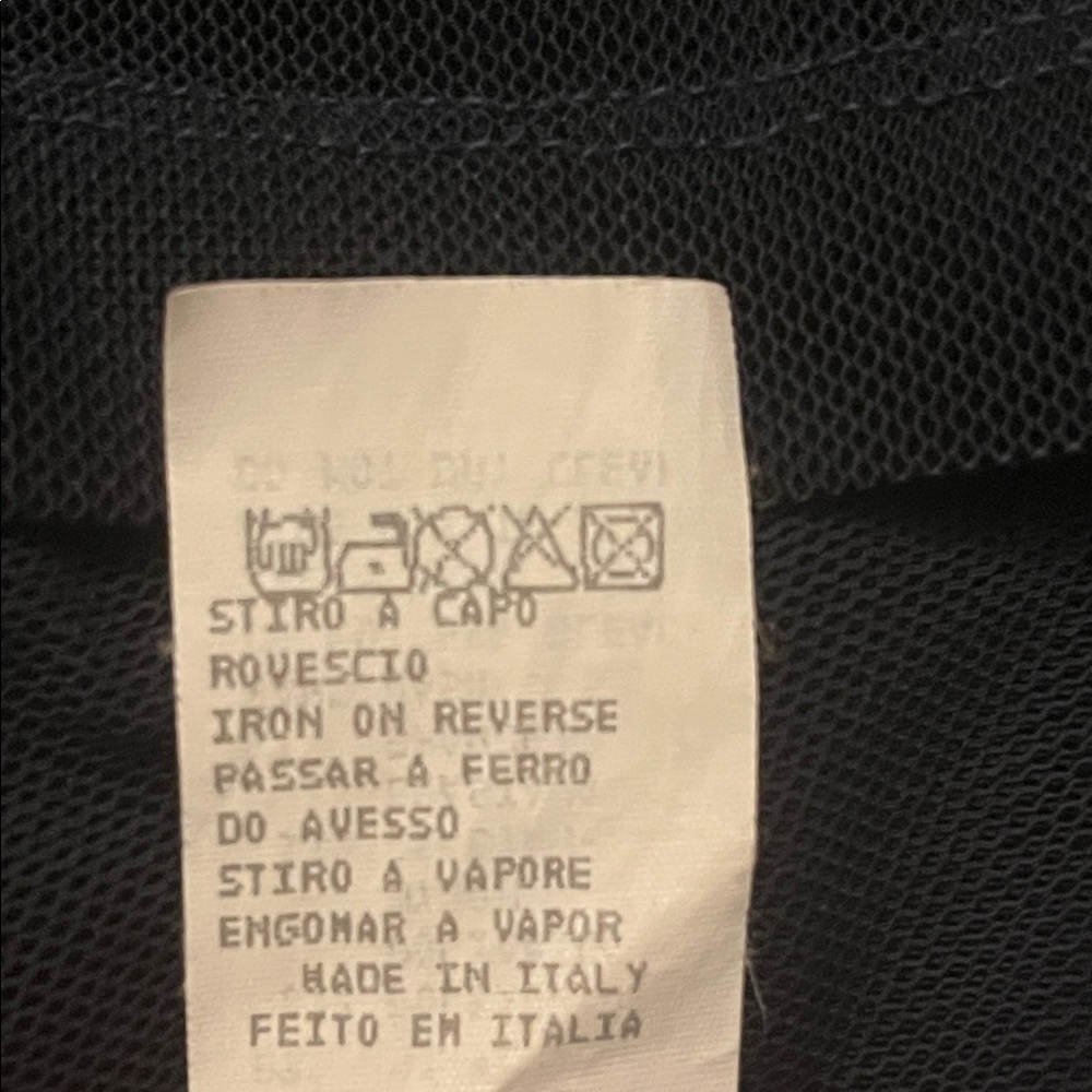 Vintage Moschino Black Sheer Blouse - Picture 5 of 8